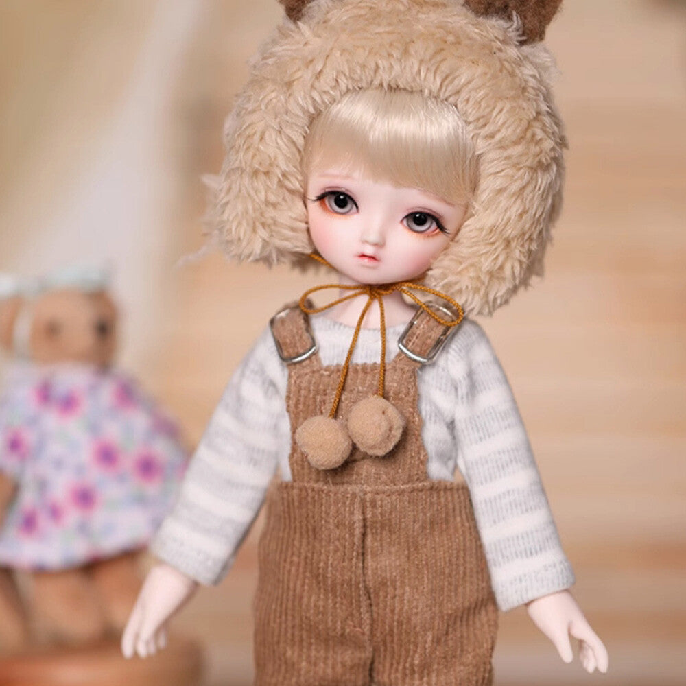 Exquisite Lucile Girl 1/6 BJD Doll Ball Joint Doll Resin Eyes Full Set Xmas Gift