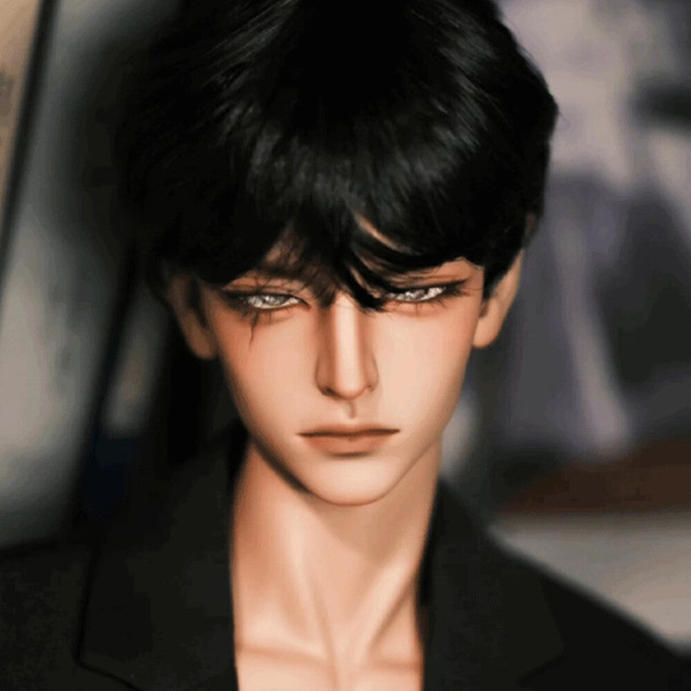 1/3 BJD Doll Resin Joints Male Bare Doll Handsome Boy with Face Makeup Eyes Gift-