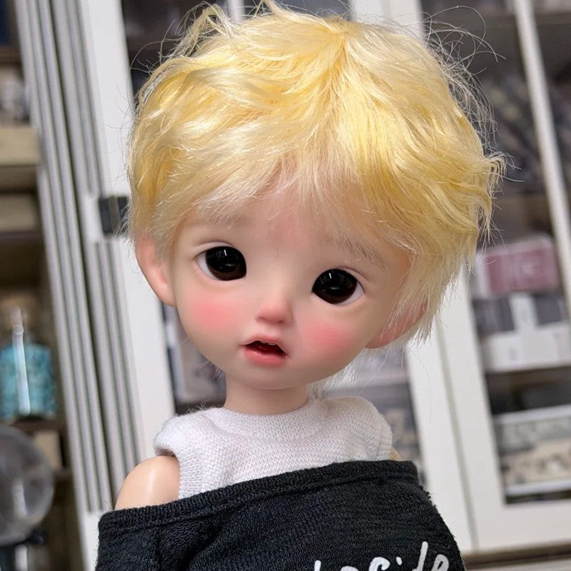 1/6 BJD Doll SD Resin Ball Jointed Dolls Cute Girl with Eyes Face Makeup DIY Toy