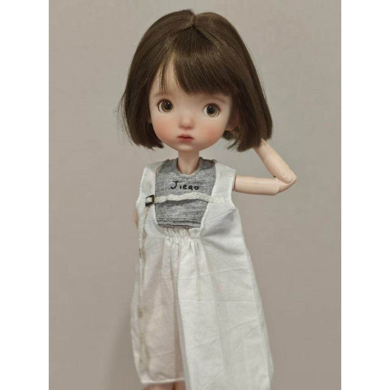 Cute Girl 1/6 Full Set BJD Doll Resin Joint Bare Doll Eyes Face Makeup DIY Gifts
