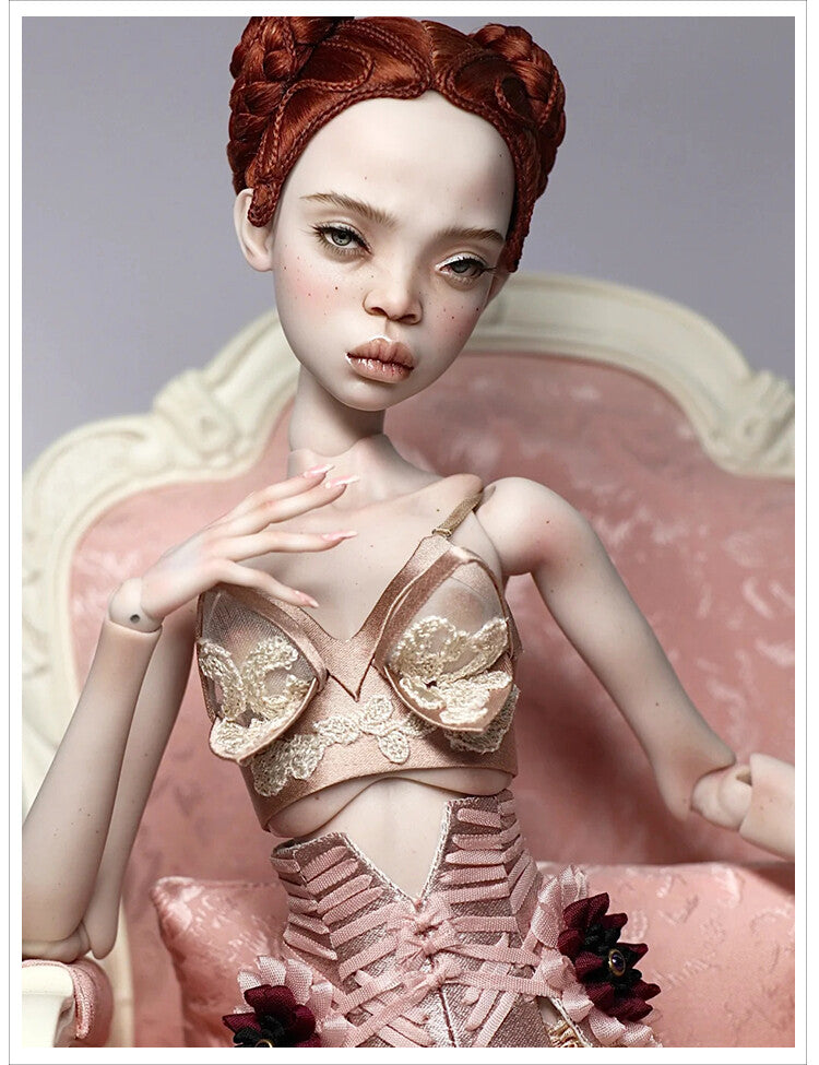 Russian 1/4 BJD Doll Popovie Sisters Owl Resin Face Makeup Model Girl Resin Toys