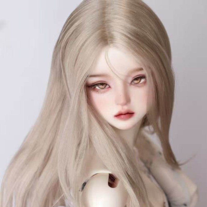 Resin 1/3 BJD Doll Joints Bare Doll Exquisite Girl Big Eyes Face Makeup DIY Gift