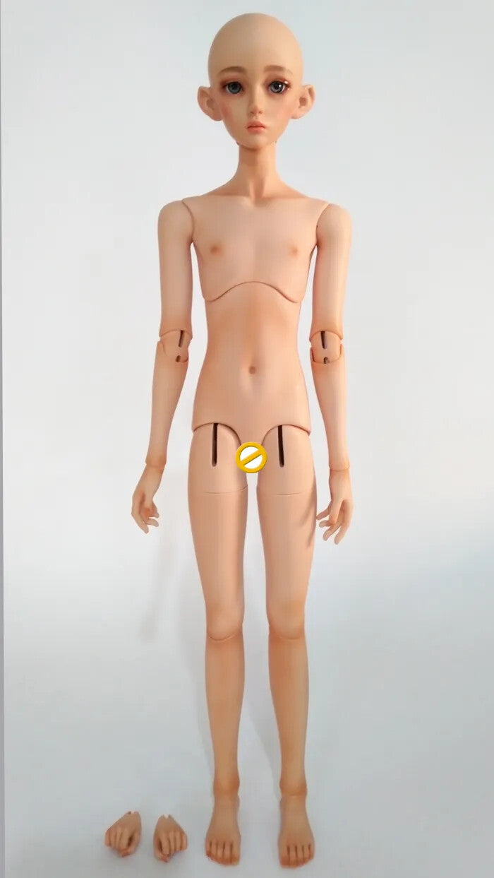 1/4 Bare Resin BJD Doll SD Boy Male Eyes FREE Faceup Resin Figures Toys DIY GIFT