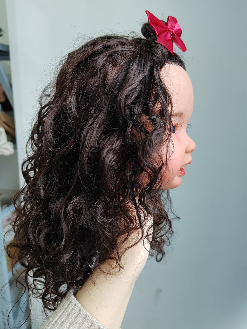 Custom Made Artist Genesis Painted Reborn Doll Kit 28in Unassembled Baby Rooted Hair Toddler Girl XMAS Toy-