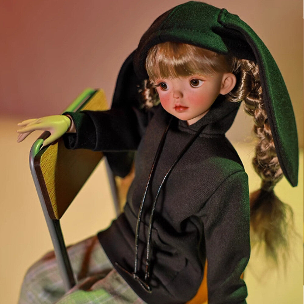 1/6 BJD Doll Ball Joint Doll Girl Bare Nude Doll with Face Makeup Handmade Gift