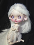 Custom Handmade Blythe Dolls With Outfits Wig Eyes Demon Faceup YMY24 BJD Doll