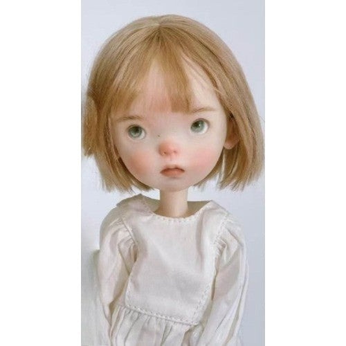 Landoudou 1/6 BJD Doll Girl Resin Jointed Body with Eyes Face Makeup Toy Gift