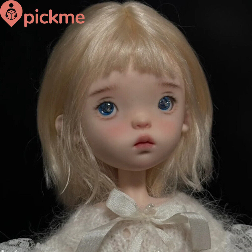 BJD 1/6 Doll SD Jointed with Face Makeup Big Eyes Resin Girl Handmade Brand New
