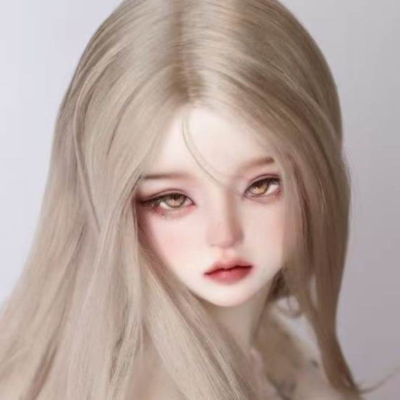 Resin 1/3 BJD Doll Joints Bare Doll Exquisite Girl Big Eyes Face Makeup DIY Gift
