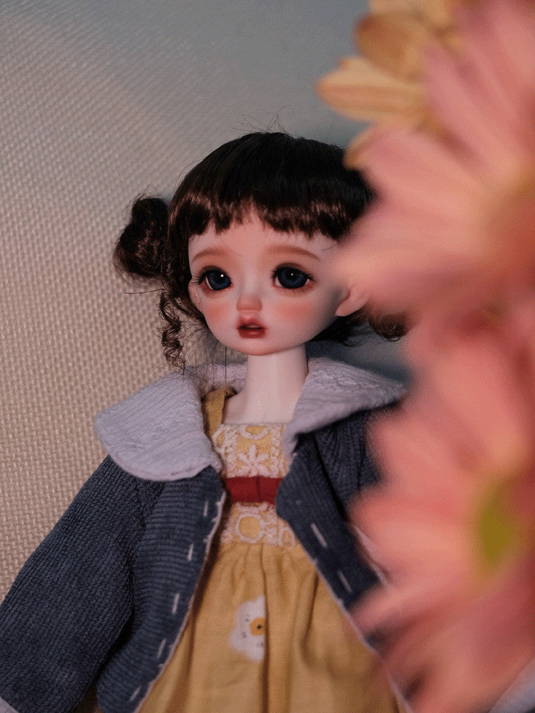 1/6 BJD Doll Girl Bare Doll Resin Jointed Doll Eyes Face Makeup Handmade DIY Toy