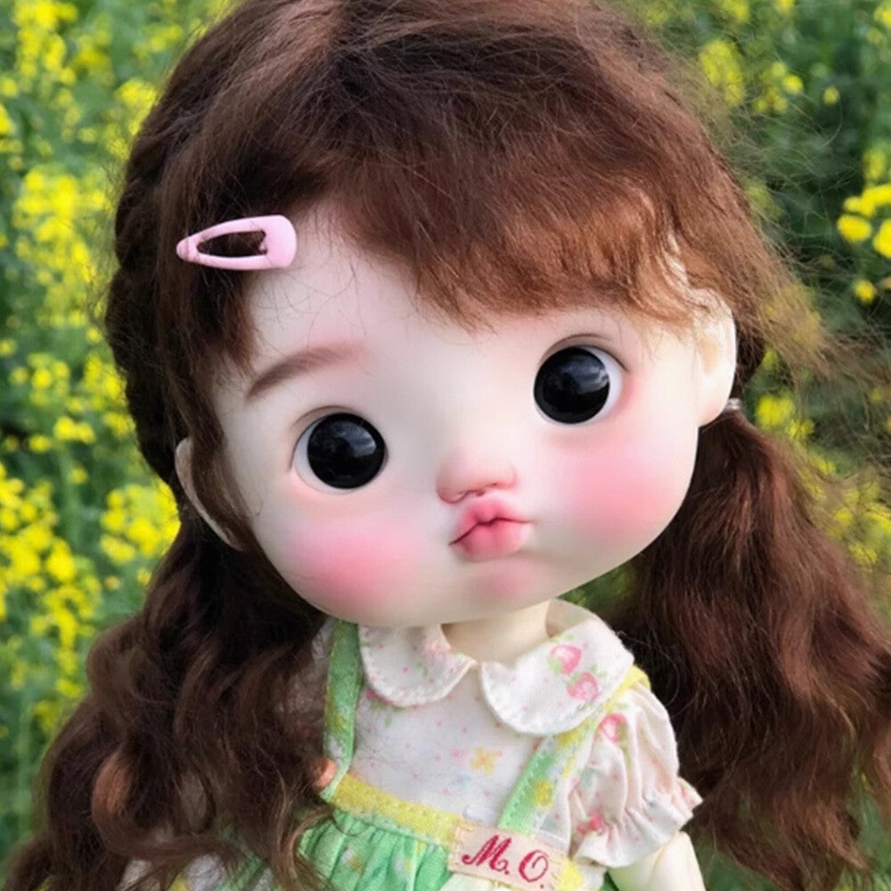 1/6 BJD Doll Resin Delicate Cute Smart Girl Toy Birthday Present SD Ball Joint