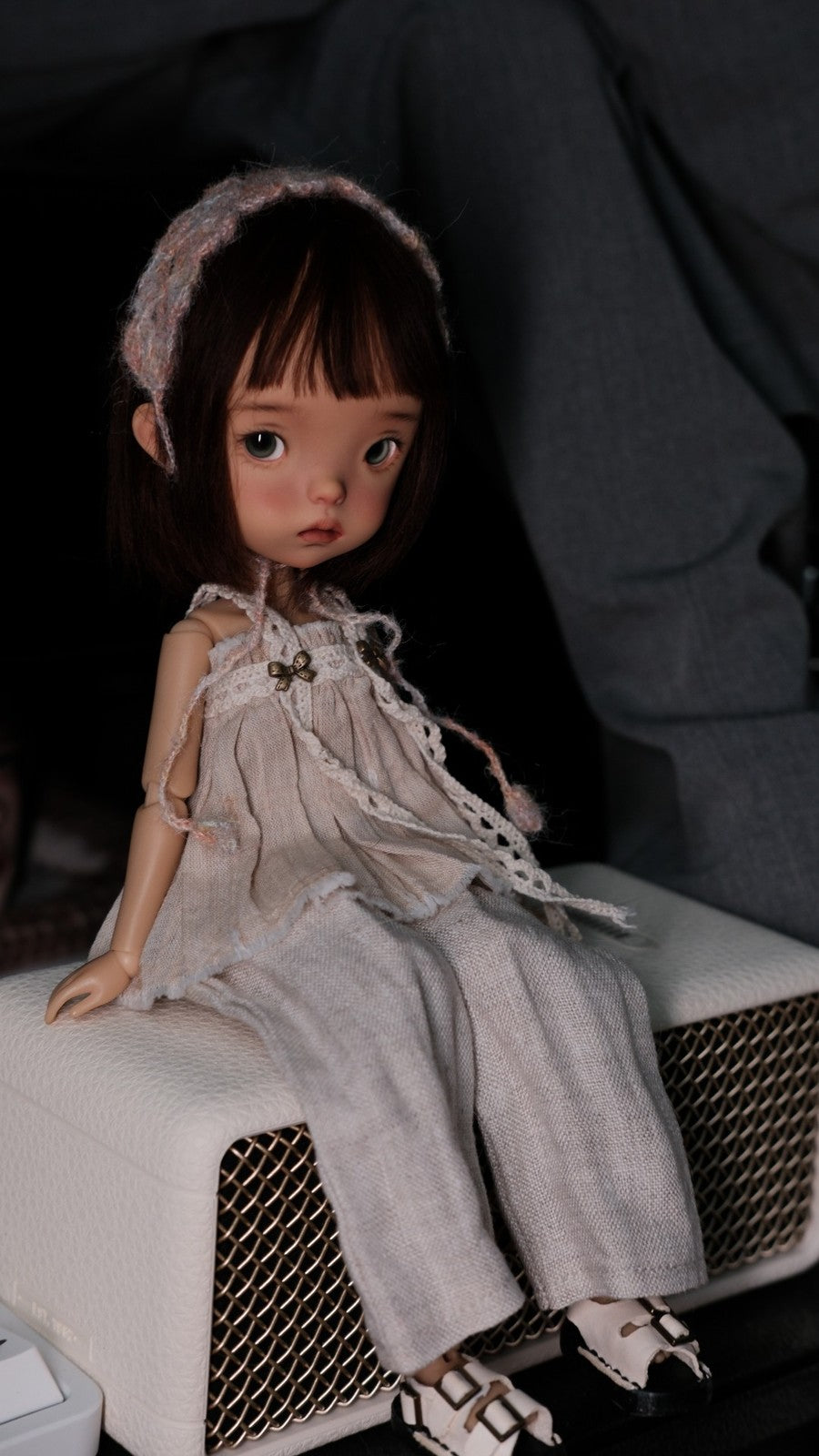 Full Set BJD Doll 1/6 Jointed Face up Eyes Wig Clothes Landoudou Girl Women Gift