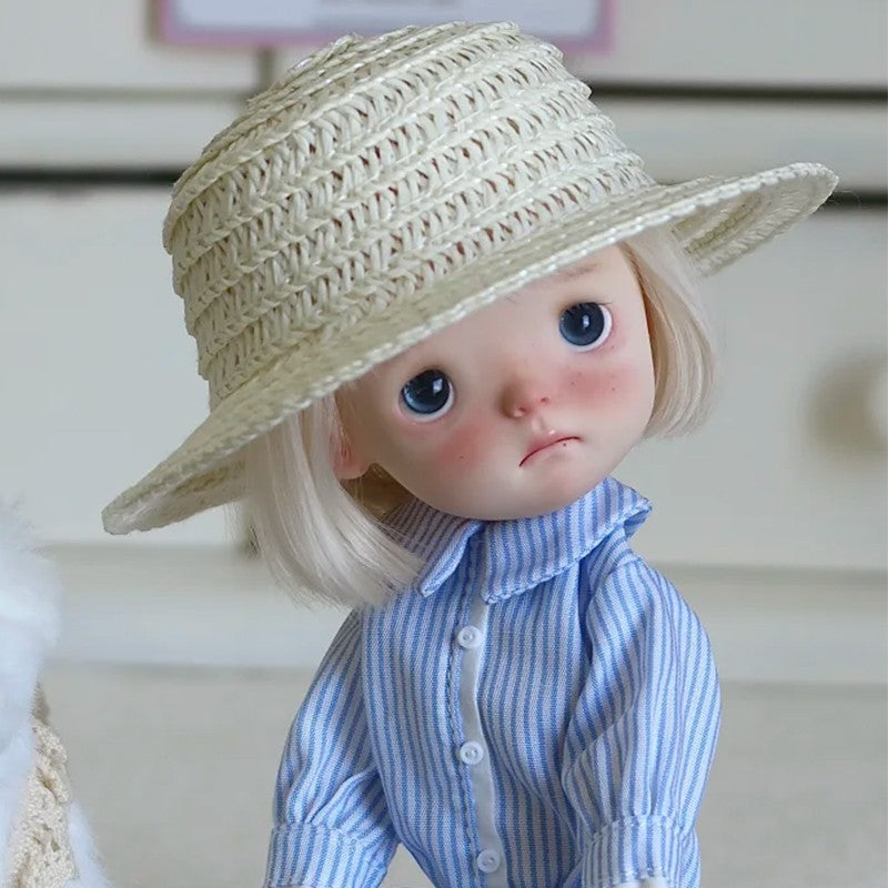 Resin 1/6 BJD Doll Bare Jointed Doll Face Makeup Eyes Lovely Girl Female DIY Toy