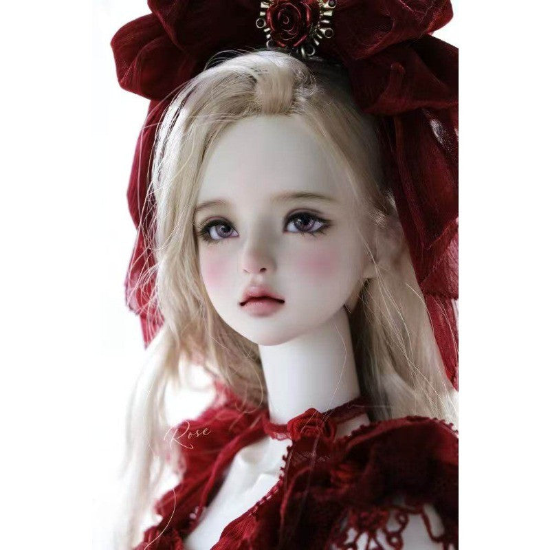Handmade Resin Ball Jointed 1/3 Nude BJD Doll Eyes Face Makeup Delicate Girl Toy