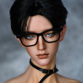 1/3 BJD Doll Opened Eyes Face Makeup Strong Muscle Man Resin Nude Body Gifts
