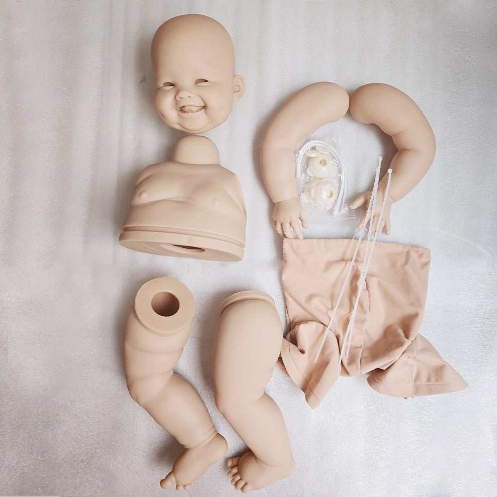 28" Reborn Baby Doll Kit Min Min– Blank Vinyl Mold Unpainted Unassembled DIY Art Doll-