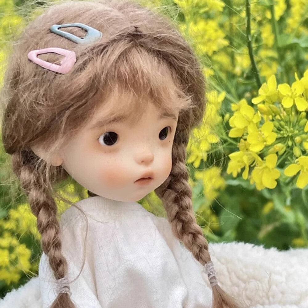 1/6 BJD Doll Movable Joint Resin Handmade Gifts Special Body Type Freckles Girl