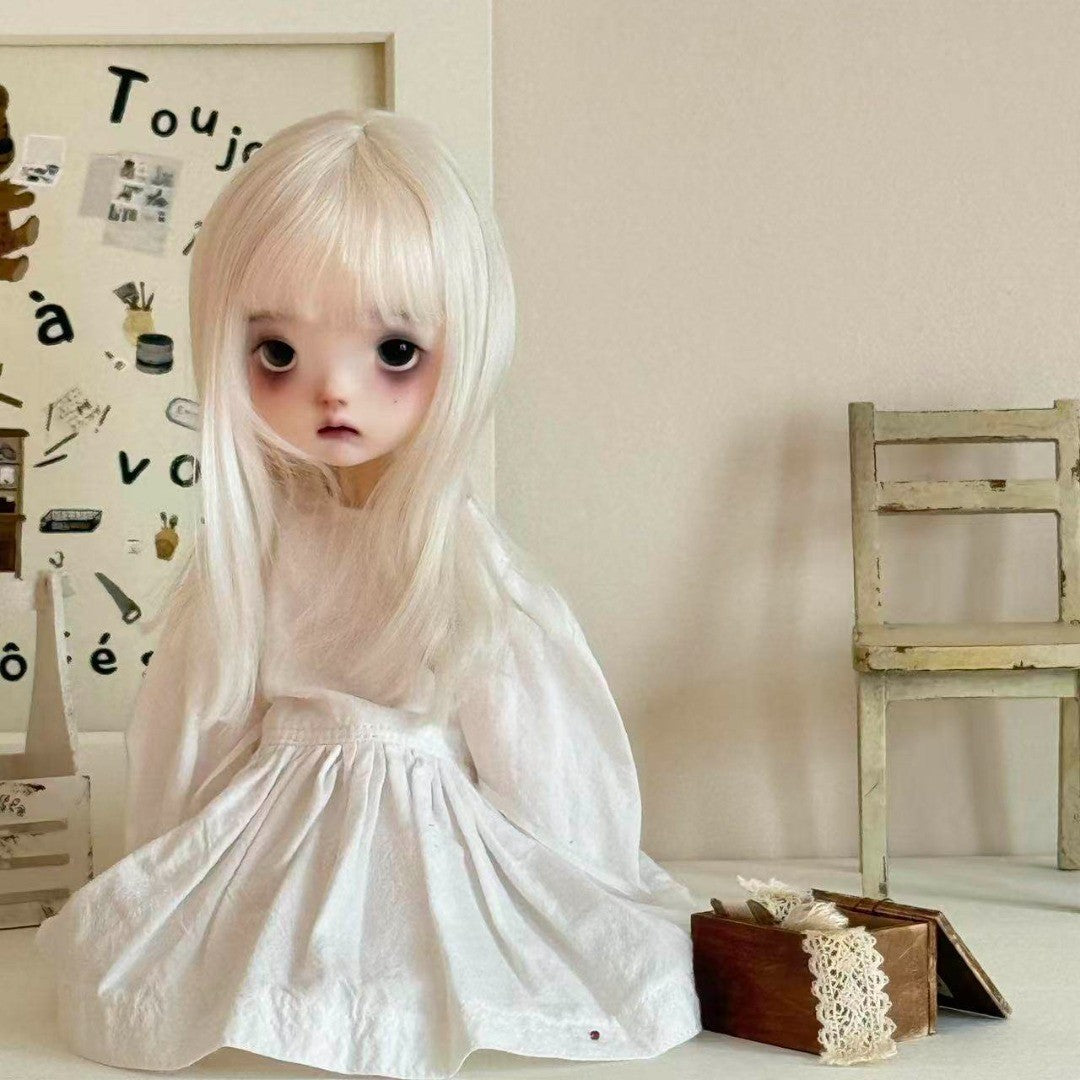 Full Set Girl 1/6 BJD Bare Doll Resin Joint Special Face Makeup Free Eyes Gifts