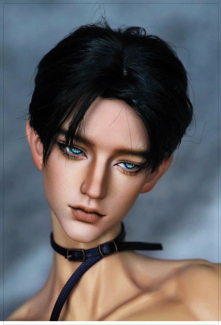 1/3 BJD Doll Opened Eyes Face Makeup Strong Muscle Man Resin Nude Body Gifts
