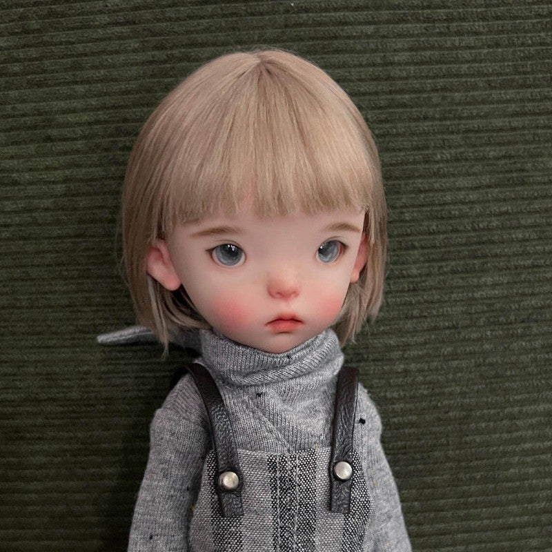 Landoudou 1/6 BJD Doll Girl Resin Jointed Body Head + Eyes + Face Makeup DIY Toy