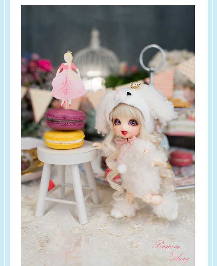 BJD 1/8 SD Doll Ball Jointed Girl + Face Makeup + Wigs + Clothes FULL SET Gift