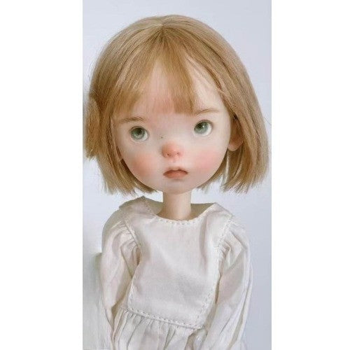 Landoudou 1/6 BJD Doll Girl Resin Jointed Body with Eyes Face Makeup Toy Gift