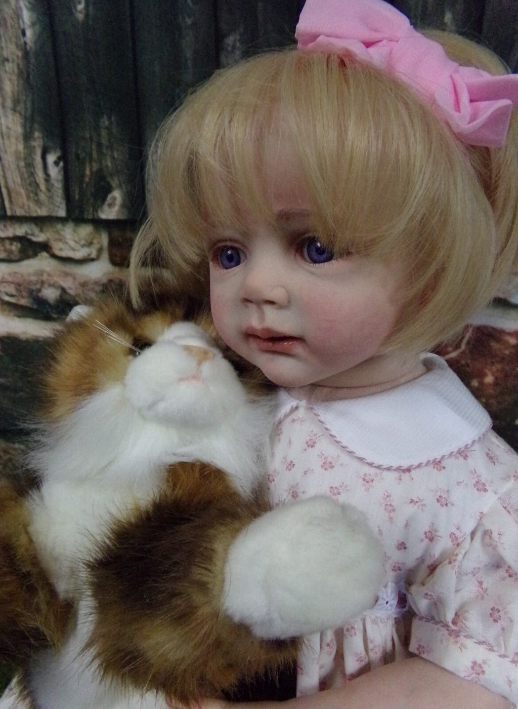 Custom Made Reborn Baby Fritzi Artist Genesis Painted Already Finished Doll With Hand-Rooted Hair
