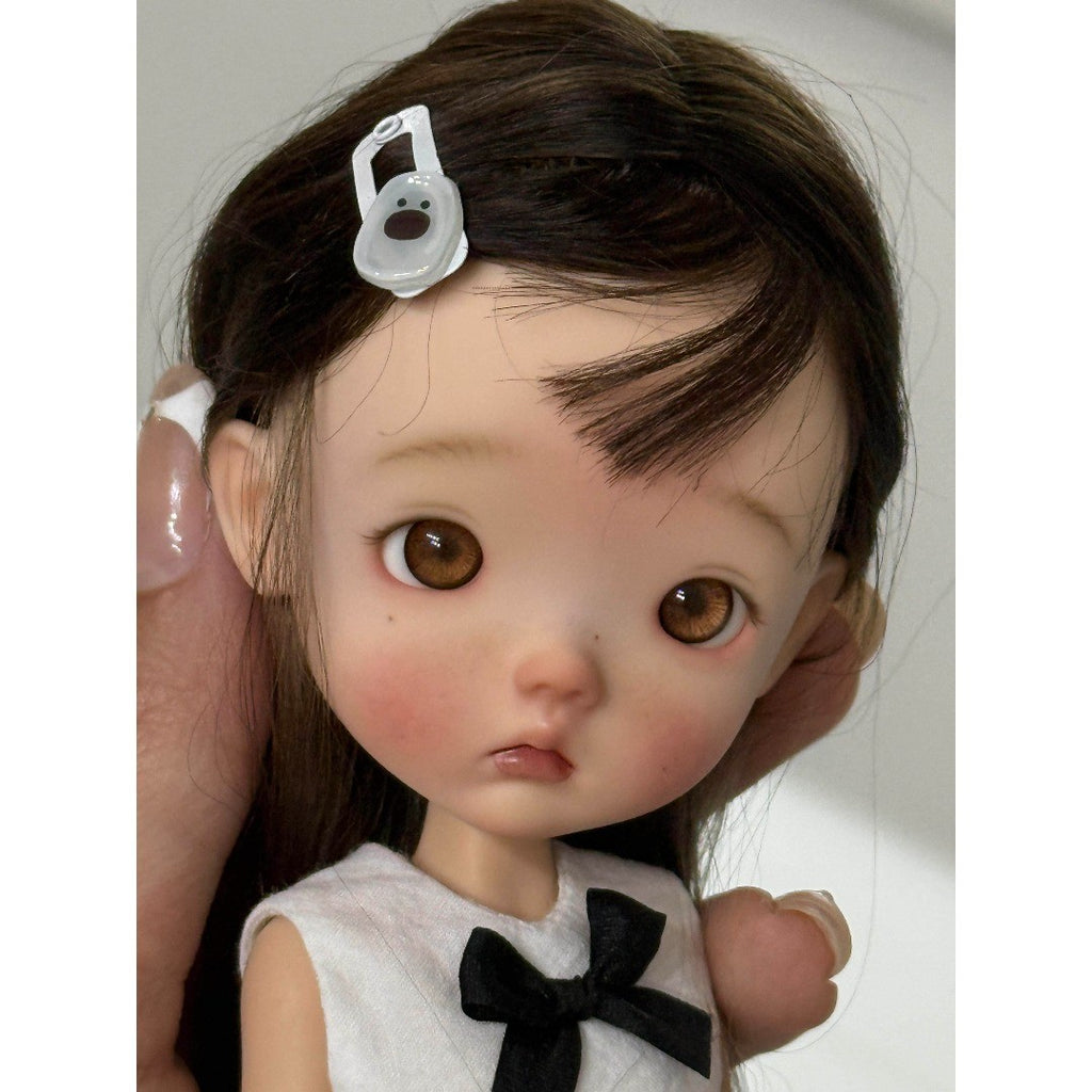 Handmade Girl BJD Bare Doll 1/6 Face Makeup Free Eyes Resin Ball Jointed Gifts