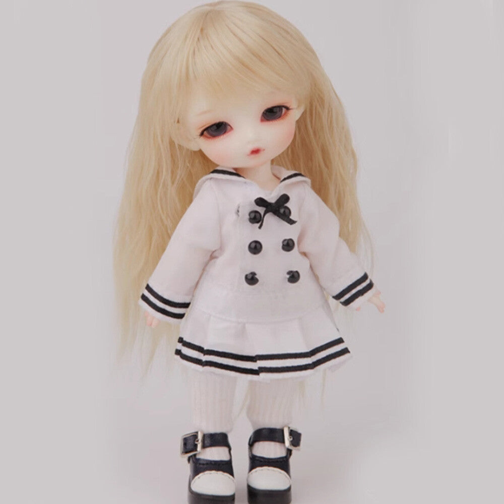 1/8 Kindergarten Baby BJD Doll SD Jointed with Face Makeup Cute Girl Resin Gift