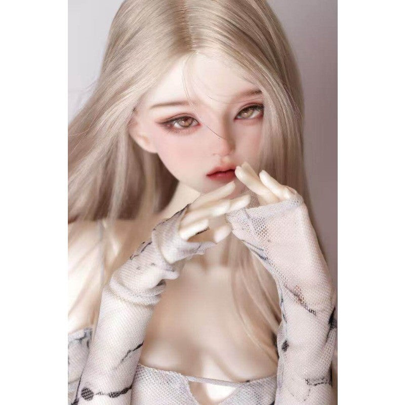 Resin 1/3 BJD Doll Joints Bare Doll Exquisite Girl Big Eyes Face Makeup DIY Gift