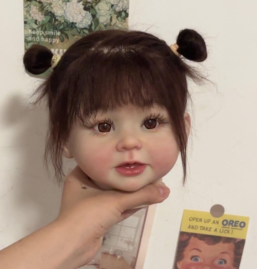 Custom Made 28" Realistic Reborn Baby Doll Bonnie Already Finished Toddler Girl Handmade Toy