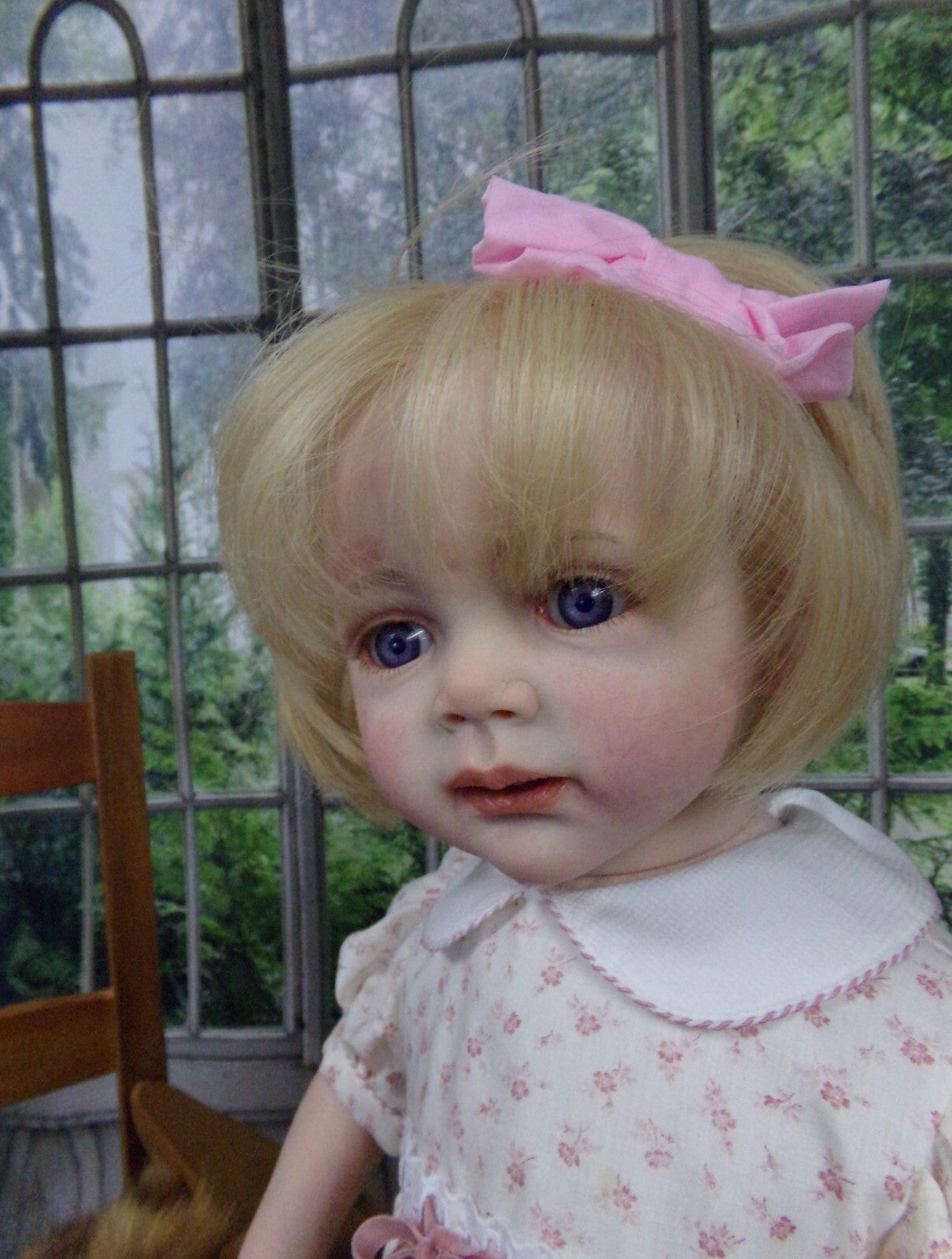 Custom Made Reborn Baby Fritzi Artist Genesis Painted Already Finished Doll With Hand-Rooted Hair