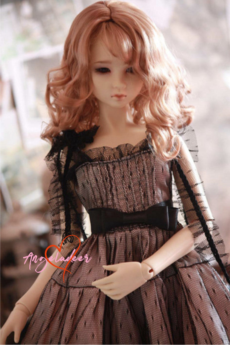 1/4 1/3 SD16 BJD Clothes Doll Outfit Fair Maiden Party Full Dress+Waist Bow AOD-