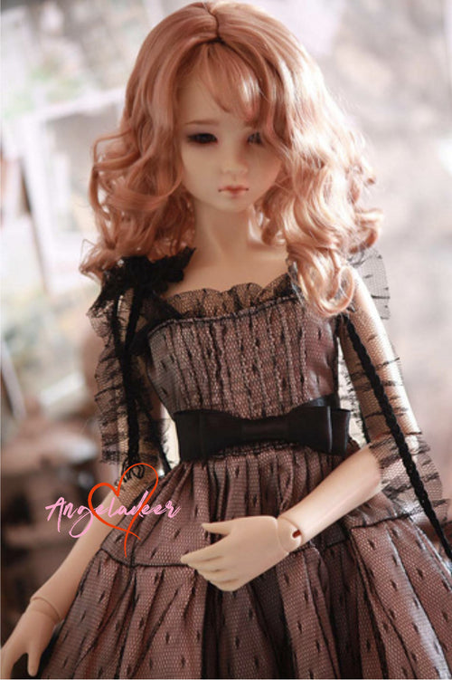 1/4 1/3 SD16 BJD Clothes Doll Outfit Fair Maiden Party Full Dress+Waist Bow AOD-