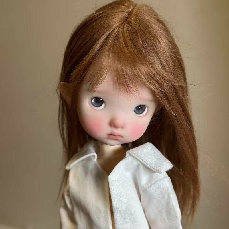 1/6 Full set BJD Doll Resin Jointed Nude Body Sweet Girl Eyes Face Makeup Gifts