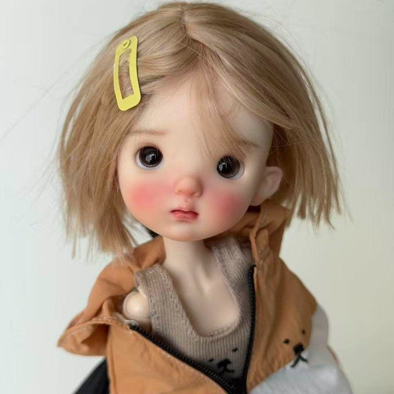 New 1/6 BJD Doll Resin SD Ball Jointed Pretty Girl Faceup Handmade Birthday Gift