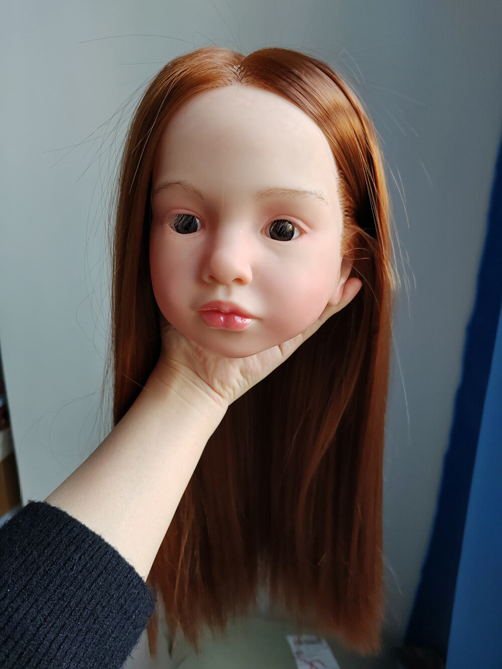 40inch Toddler Girl Reborn Dolls Aloenka Painted Kit Rooted Hair With Cloth Body