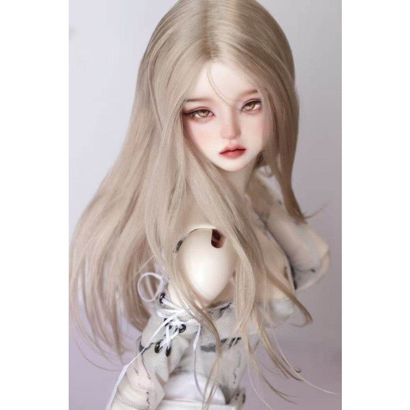 Resin 1/3 BJD Doll Joints Bare Doll Exquisite Girl Big Eyes Face Makeup DIY Gift
