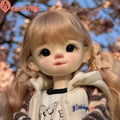 1/6 BJD Doll Sticking Out Her Tongue Naughty Girl Gifts Toy SD Ball Joint Resin-