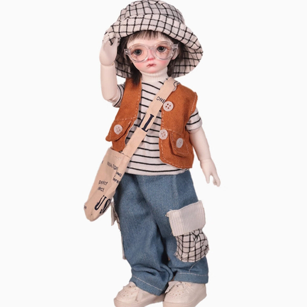 1/6 BJD Doll SD Jointed with Face Makeup Delicate and Cute Gift Aggrieved Girl