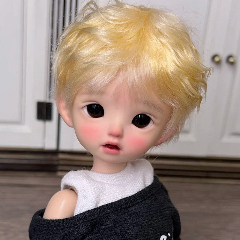 1/6 BJD Doll SD Resin Ball Jointed Dolls Cute Girl with Eyes Face Makeup DIY Toy