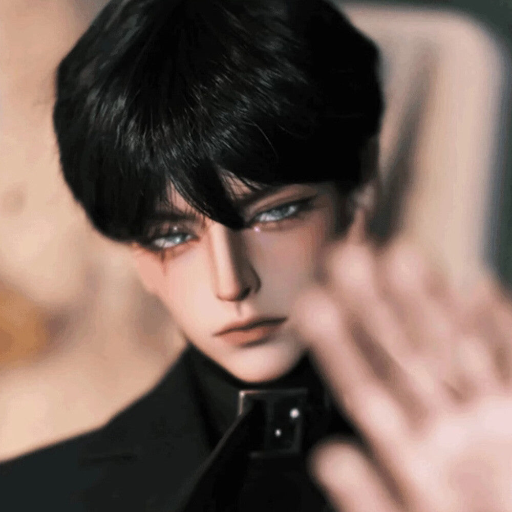 1/3 BJD Doll Resin Joints Male Bare Doll Handsome Boy with Face Makeup Eyes Gift-