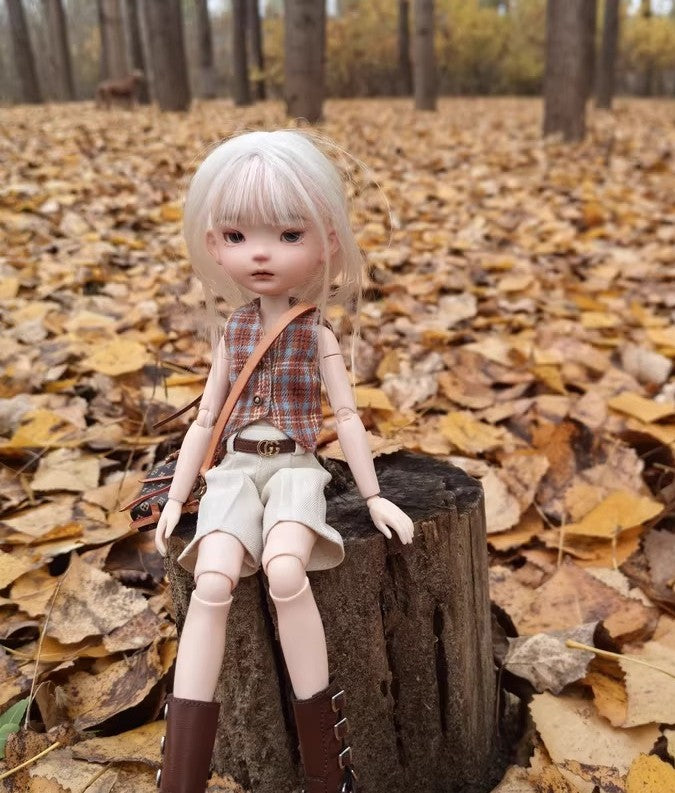 BJD Clothes Vest Shorts for 1/6 Landoudou BJD doll blythe ob22 ob24 Outfits Set