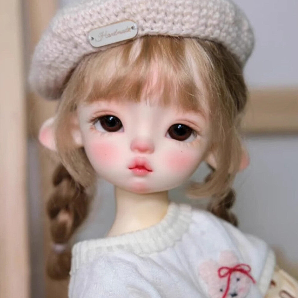Handmade 1/6 BJD Doll Lovely Girl SD Ball Jointed Bare Doll Eyes Face Makeup Toy