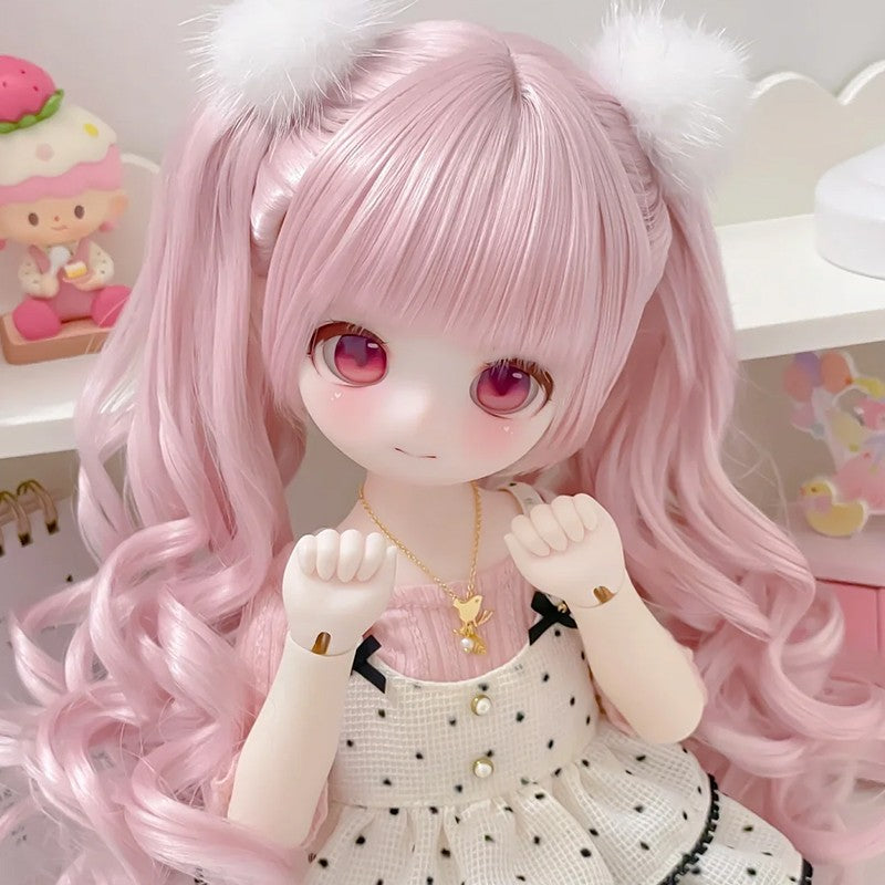 1/4 BJD Doll MDD Resin Joint Eyes Face Makeup Girl Full Set Handmade Xmas Gift