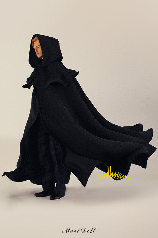 Custom Blythe 1/6 1/4 1/3 Uncle ID BJD Clothes Retro Shawl Cloak Cape Aluminum Wires