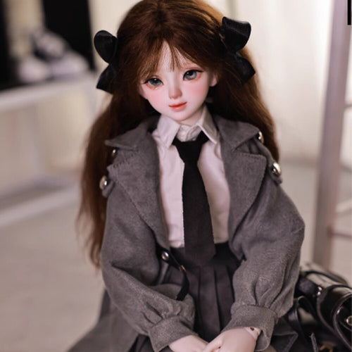 1/4 BJD Doll Ball Joint Doll New Rapunzel Vogue Girl Bare Doll Toy Handmade Gift