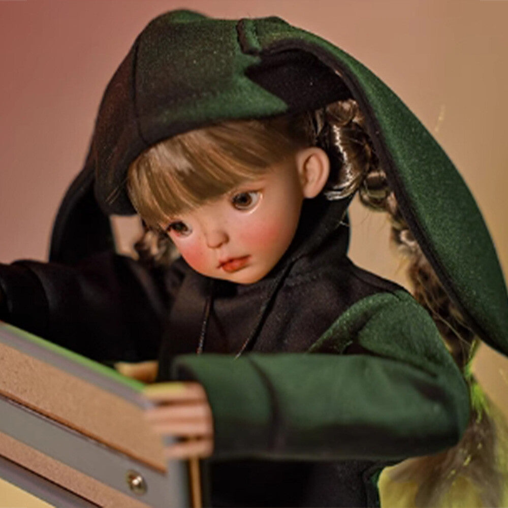 1/6 BJD Doll Ball Joint Doll Girl Bare Nude Doll with Face Makeup Handmade Gift