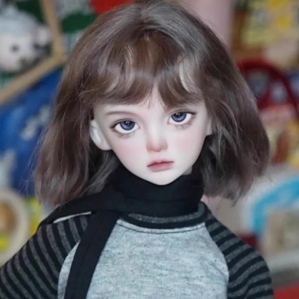 Ball Jointed Resin 1/4 BJD Doll Nude Beautiful World-weary Girl Birthday Gifts-