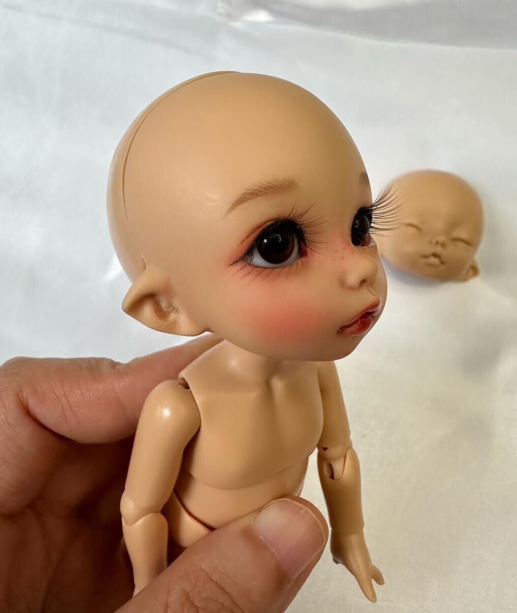 1/8 BJD Doll SD Girl FL Pukifee Ante Face Make UP+Free Eyes Light Tan Skin Gifts